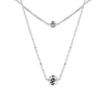 Ogrlica Elista Silver