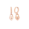 Uhani Zibella Rose Gold