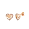 Uhani Lunira Rose Gold
